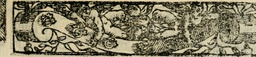An illustration from Emblemas morales de Don Sebastian de Couarrubias Orozco, capellan del rey N.S. Maestrescuela, y canonigo de Cuenca, consultor del santo oficio, 1610, leaf 252