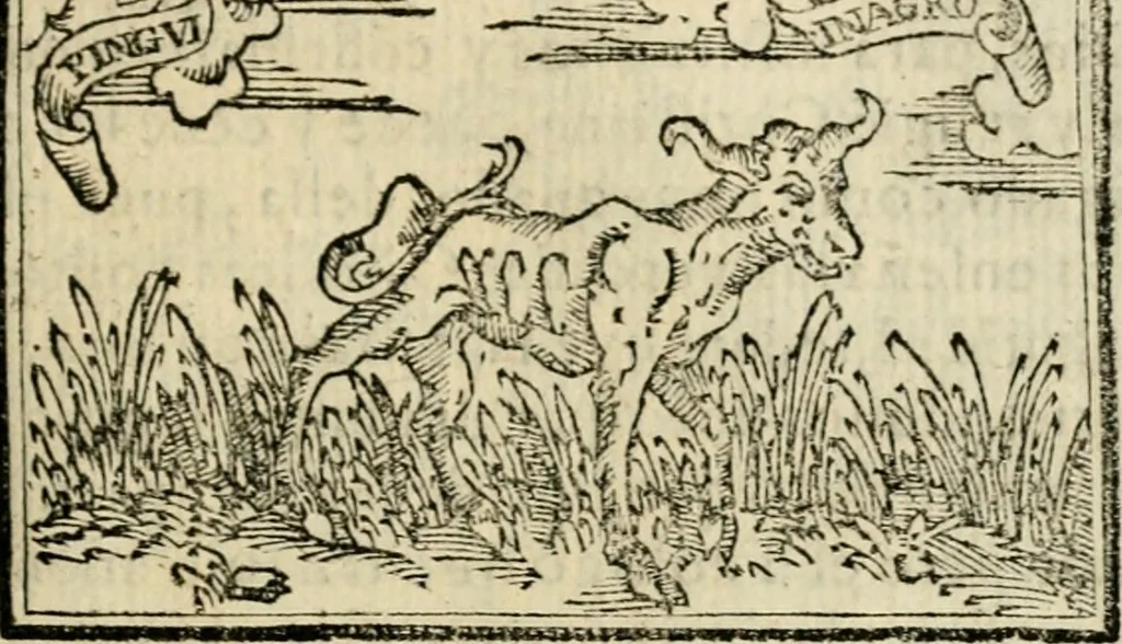 An illustration from Emblemas morales de Don Sebastian de Couarrubias Orozco, capellan del rey N.S. Maestrescuela, y canonigo de Cuenca, consultor del santo oficio, 1610, leaf 262