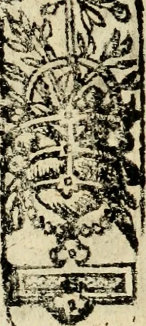 An illustration from Emblemas morales de Don Sebastian de Couarrubias Orozco, capellan del rey N.S. Maestrescuela, y canonigo de Cuenca, consultor del santo oficio, 1610, leaf 265