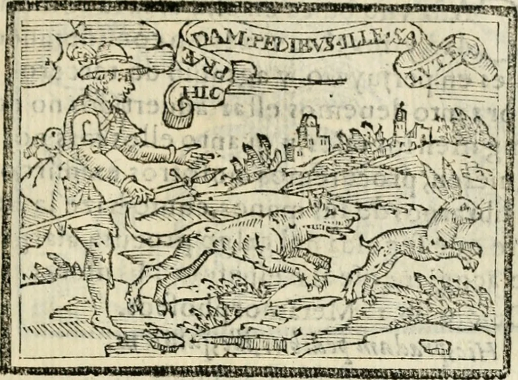 An illustration from Emblemas morales de Don Sebastian de Couarrubias Orozco, capellan del rey N.S. Maestrescuela, y canonigo de Cuenca, consultor del santo oficio, 1610, leaf 298