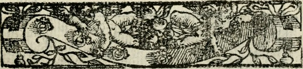 An illustration from Emblemas morales de Don Sebastian de Couarrubias Orozco, capellan del rey N.S. Maestrescuela, y canonigo de Cuenca, consultor del santo oficio, 1610, leaf 300