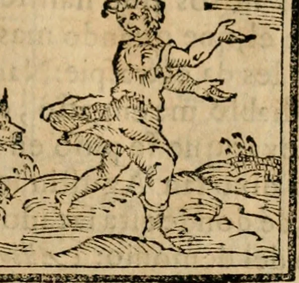 An illustration from Emblemas morales de Don Sebastian de Couarrubias Orozco, capellan del rey N.S. Maestrescuela, y canonigo de Cuenca, consultor del santo oficio, 1610, leaf 32