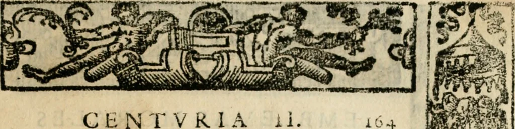 An illustration from Emblemas morales de Don Sebastian de Couarrubias Orozco, capellan del rey N.S. Maestrescuela, y canonigo de Cuenca, consultor del santo oficio, 1610, leaf 338