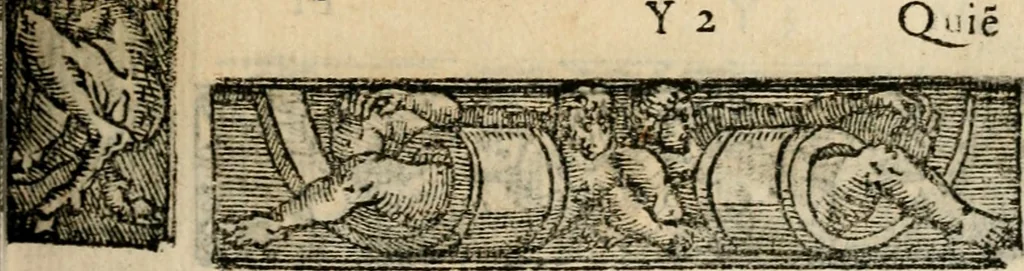 An illustration from Emblemas morales de Don Sebastian de Couarrubias Orozco, capellan del rey N.S. Maestrescuela, y canonigo de Cuenca, consultor del santo oficio, 1610, leaf 342