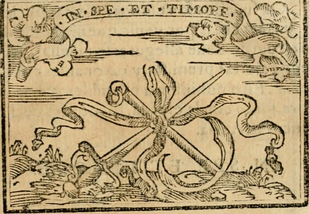 An illustration from Emblemas morales de Don Sebastian de Couarrubias Orozco, capellan del rey N.S. Maestrescuela, y canonigo de Cuenca, consultor del santo oficio, 1610, leaf 346