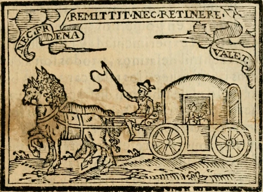 An illustration from Emblemas morales de Don Sebastian de Couarrubias Orozco, capellan del rey N.S. Maestrescuela, y canonigo de Cuenca, consultor del santo oficio, 1610, leaf 348