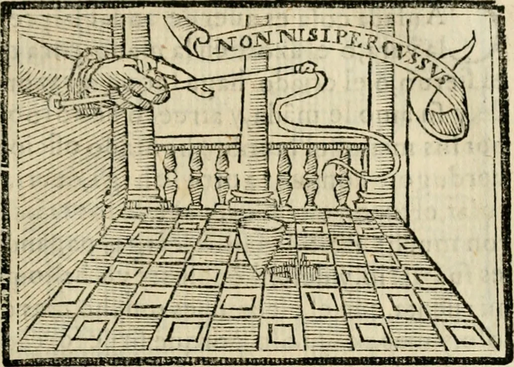 An illustration from Emblemas morales de Don Sebastian de Couarrubias Orozco, capellan del rey N.S. Maestrescuela, y canonigo de Cuenca, consultor del santo oficio, 1610, leaf 362