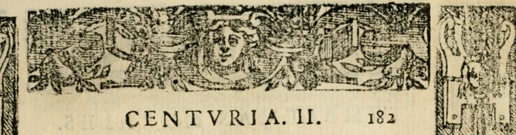An illustration from Emblemas morales de Don Sebastian de Couarrubias Orozco, capellan del rey N.S. Maestrescuela, y canonigo de Cuenca, consultor del santo oficio, 1610, leaf 374