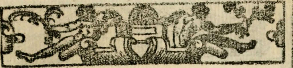An illustration from Emblemas morales de Don Sebastian de Couarrubias Orozco, capellan del rey N.S. Maestrescuela, y canonigo de Cuenca, consultor del santo oficio, 1610, leaf 382