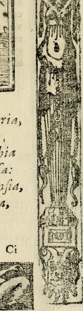 An illustration from Emblemas morales de Don Sebastian de Couarrubias Orozco, capellan del rey N.S. Maestrescuela, y canonigo de Cuenca, consultor del santo oficio, 1610, leaf 382