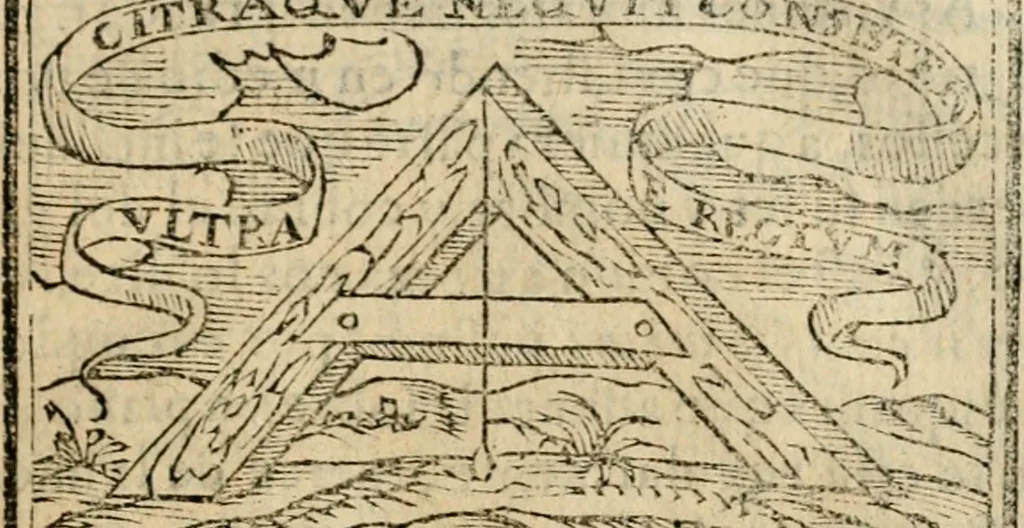 An illustration from Emblemas morales de Don Sebastian de Couarrubias Orozco, capellan del rey N.S. Maestrescuela, y canonigo de Cuenca, consultor del santo oficio, 1610, leaf 390