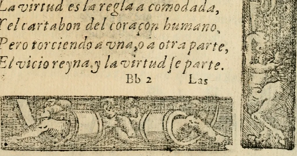 An illustration from Emblemas morales de Don Sebastian de Couarrubias Orozco, capellan del rey N.S. Maestrescuela, y canonigo de Cuenca, consultor del santo oficio, 1610, leaf 390