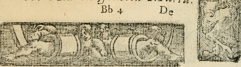 An illustration from Emblemas morales de Don Sebastian de Couarrubias Orozco, capellan del rey N.S. Maestrescuela, y canonigo de Cuenca, consultor del santo oficio, 1610, leaf 394