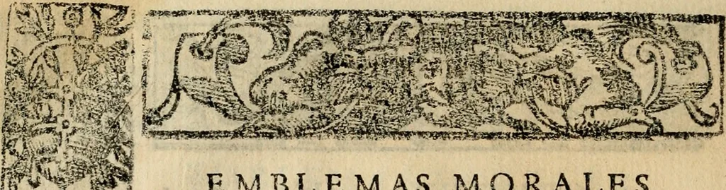An illustration from Emblemas morales de Don Sebastian de Couarrubias Orozco, capellan del rey N.S. Maestrescuela, y canonigo de Cuenca, consultor del santo oficio, 1610, leaf 401