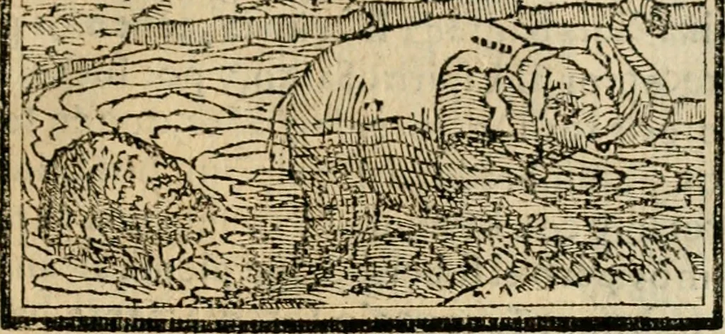 An illustration from Emblemas morales de Don Sebastian de Couarrubias Orozco, capellan del rey N.S. Maestrescuela, y canonigo de Cuenca, consultor del santo oficio, 1610, leaf 402