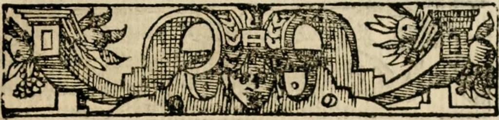 An illustration from Emblemas morales de Don Sebastian de Couarrubias Orozco, capellan del rey N.S. Maestrescuela, y canonigo de Cuenca, consultor del santo oficio, 1610, leaf 44