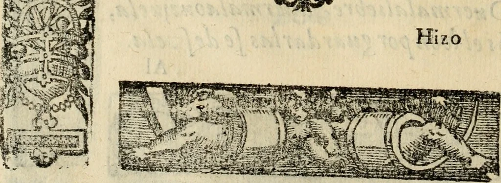 An illustration from Emblemas morales de Don Sebastian de Couarrubias Orozco, capellan del rey N.S. Maestrescuela, y canonigo de Cuenca, consultor del santo oficio, 1610, leaf 459