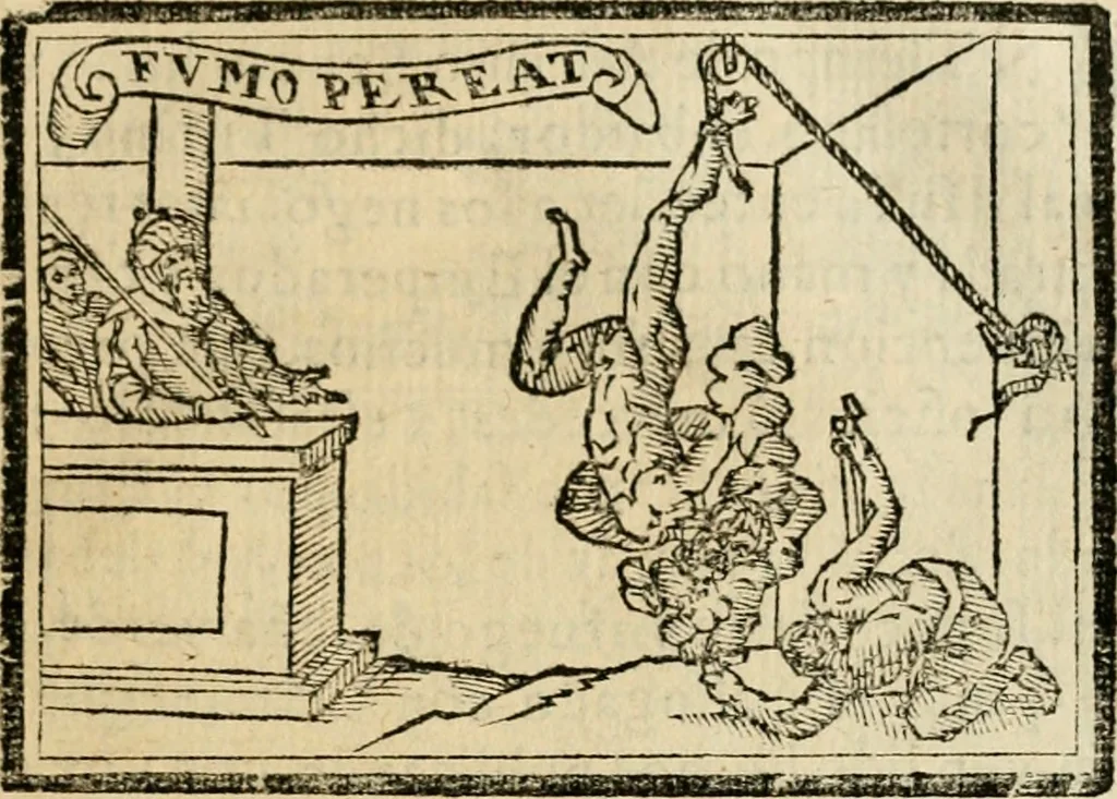 An illustration from Emblemas morales de Don Sebastian de Couarrubias Orozco, capellan del rey N.S. Maestrescuela, y canonigo de Cuenca, consultor del santo oficio, 1610, leaf 472