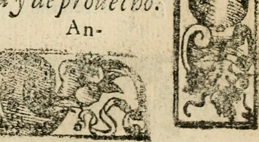 An illustration from Emblemas morales de Don Sebastian de Couarrubias Orozco, capellan del rey N.S. Maestrescuela, y canonigo de Cuenca, consultor del santo oficio, 1610, leaf 486