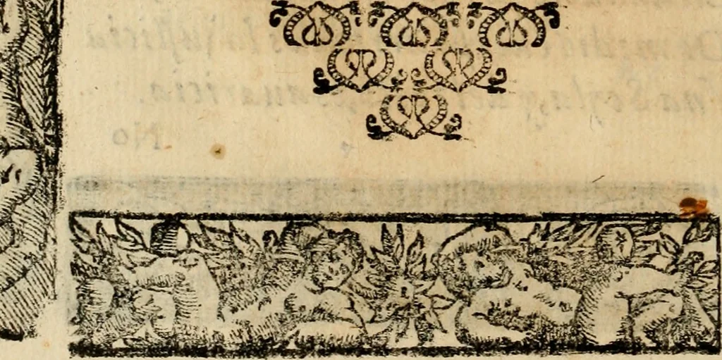 An illustration from Emblemas morales de Don Sebastian de Couarrubias Orozco, capellan del rey N.S. Maestrescuela, y canonigo de Cuenca, consultor del santo oficio, 1610, leaf 493