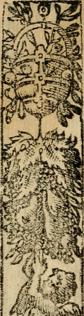 An illustration from Emblemas morales de Don Sebastian de Couarrubias Orozco, capellan del rey N.S. Maestrescuela, y canonigo de Cuenca, consultor del santo oficio, 1610, leaf 495