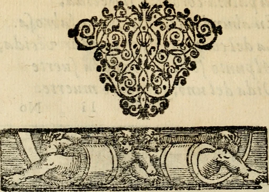 An illustration from Emblemas morales de Don Sebastian de Couarrubias Orozco, capellan del rey N.S. Maestrescuela, y canonigo de Cuenca, consultor del santo oficio, 1610, leaf 495