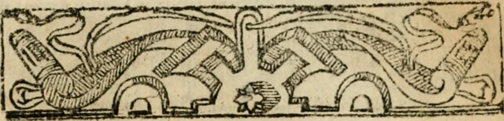 An illustration from Emblemas morales de Don Sebastian de Couarrubias Orozco, capellan del rey N.S. Maestrescuela, y canonigo de Cuenca, consultor del santo oficio, 1610, leaf 498