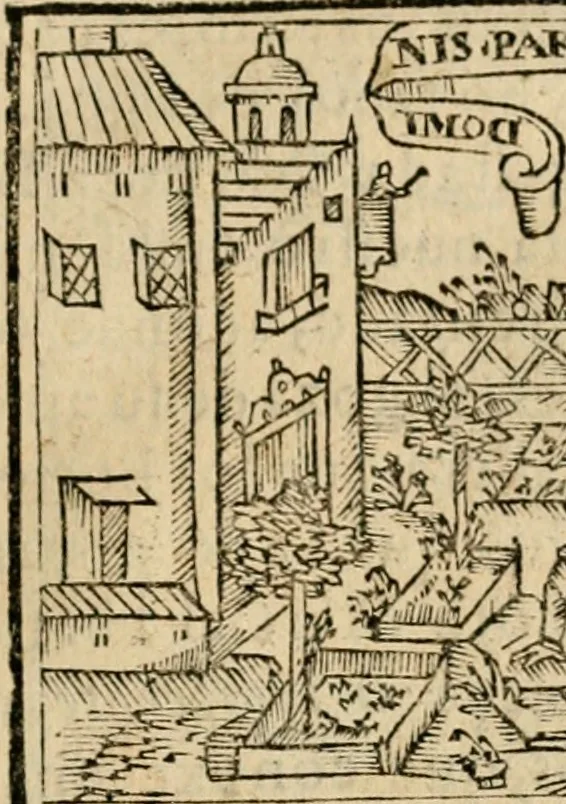 An illustration from Emblemas morales de Don Sebastian de Couarrubias Orozco, capellan del rey N.S. Maestrescuela, y canonigo de Cuenca, consultor del santo oficio, 1610, leaf 498