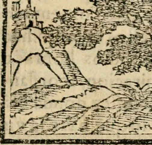 An illustration from Emblemas morales de Don Sebastian de Couarrubias Orozco, capellan del rey N.S. Maestrescuela, y canonigo de Cuenca, consultor del santo oficio, 1610, leaf 516