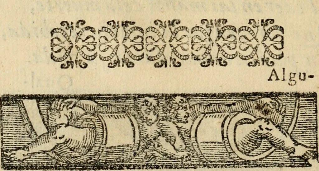 An illustration from Emblemas morales de Don Sebastian de Couarrubias Orozco, capellan del rey N.S. Maestrescuela, y canonigo de Cuenca, consultor del santo oficio, 1610, leaf 555