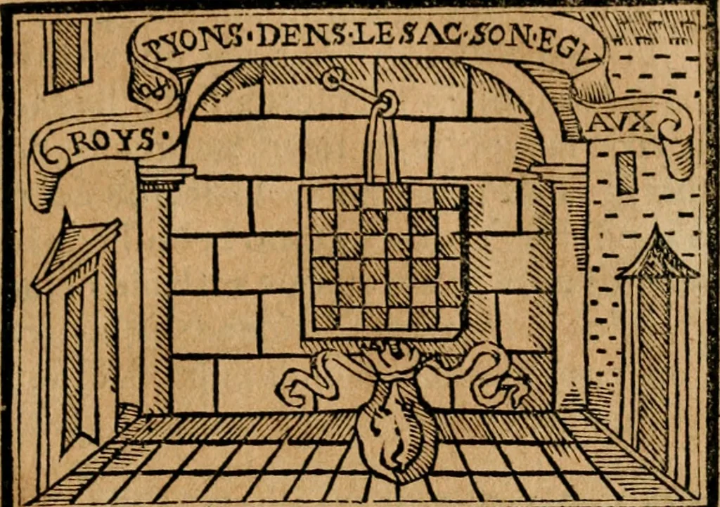 An illustration from Emblemas morales de Don Sebastian de Couarrubias Orozco, capellan del rey N.S. Maestrescuela, y canonigo de Cuenca, consultor del santo oficio, 1610, leaf 56