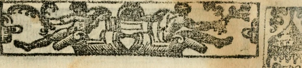 An illustration from Emblemas morales de Don Sebastian de Couarrubias Orozco, capellan del rey N.S. Maestrescuela, y canonigo de Cuenca, consultor del santo oficio, 1610, leaf 564
