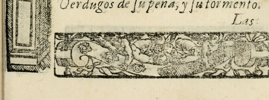 An illustration from Emblemas morales de Don Sebastian de Couarrubias Orozco, capellan del rey N.S. Maestrescuela, y canonigo de Cuenca, consultor del santo oficio, 1610, leaf 586