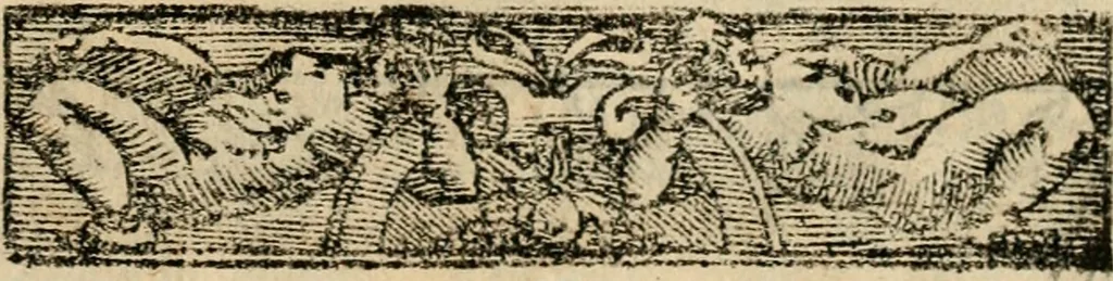 An illustration from Emblemas morales de Don Sebastian de Couarrubias Orozco, capellan del rey N.S. Maestrescuela, y canonigo de Cuenca, consultor del santo oficio, 1610, leaf 596