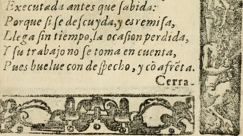 An illustration from Emblemas morales de Don Sebastian de Couarrubias Orozco, capellan del rey N.S. Maestrescuela, y canonigo de Cuenca, consultor del santo oficio, 1610, leaf 612