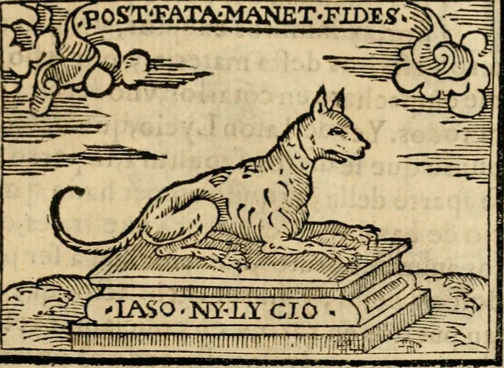 An illustration from Emblemas morales de Don Sebastian de Couarrubias Orozco, capellan del rey N.S. Maestrescuela, y canonigo de Cuenca, consultor del santo oficio, 1610, leaf 64