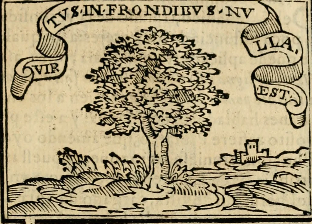 An illustration from Emblemas morales de Don Sebastian de Couarrubias Orozco, capellan del rey N.S. Maestrescuela, y canonigo de Cuenca, consultor del santo oficio, 1610, leaf 66