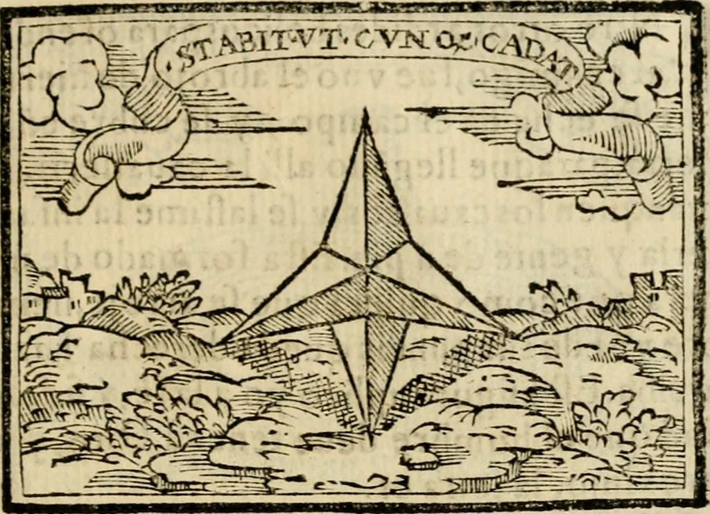 An illustration from Emblemas morales de Don Sebastian de Couarrubias Orozco, capellan del rey N.S. Maestrescuela, y canonigo de Cuenca, consultor del santo oficio, 1610, leaf 70