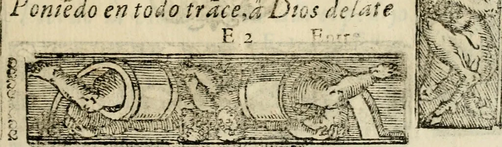 An illustration from Emblemas morales de Don Sebastian de Couarrubias Orozco, capellan del rey N.S. Maestrescuela, y canonigo de Cuenca, consultor del santo oficio, 1610, leaf 70