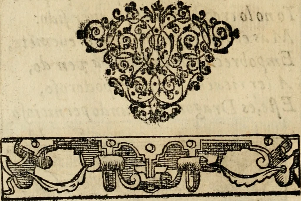 An illustration from Emblemas morales de Don Sebastian de Couarrubias Orozco, capellan del rey N.S. Maestrescuela, y canonigo de Cuenca, consultor del santo oficio, 1610, leaf 97