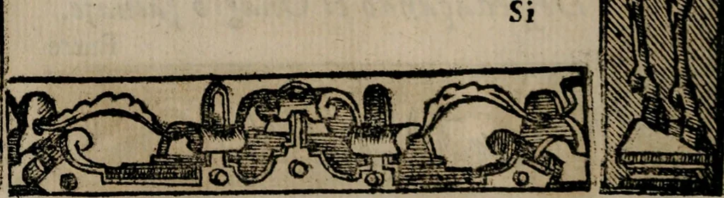 An illustration from Emblemas morales de Don Sebastian de Couarrubias Orozco ..., 1610, leaf 121