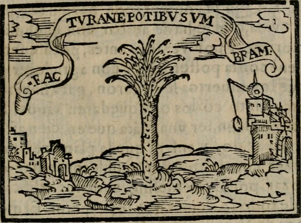 An illustration from Emblemas morales de Don Sebastian de Couarrubias Orozco ..., 1610, leaf 122