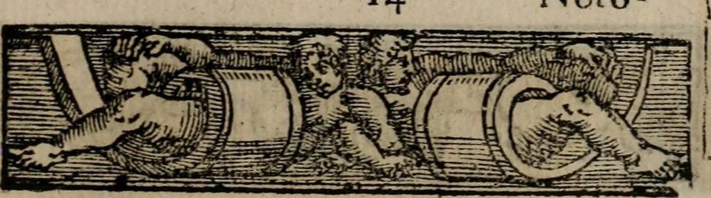 An illustration from Emblemas morales de Don Sebastian de Couarrubias Orozco ..., 1610, leaf 132