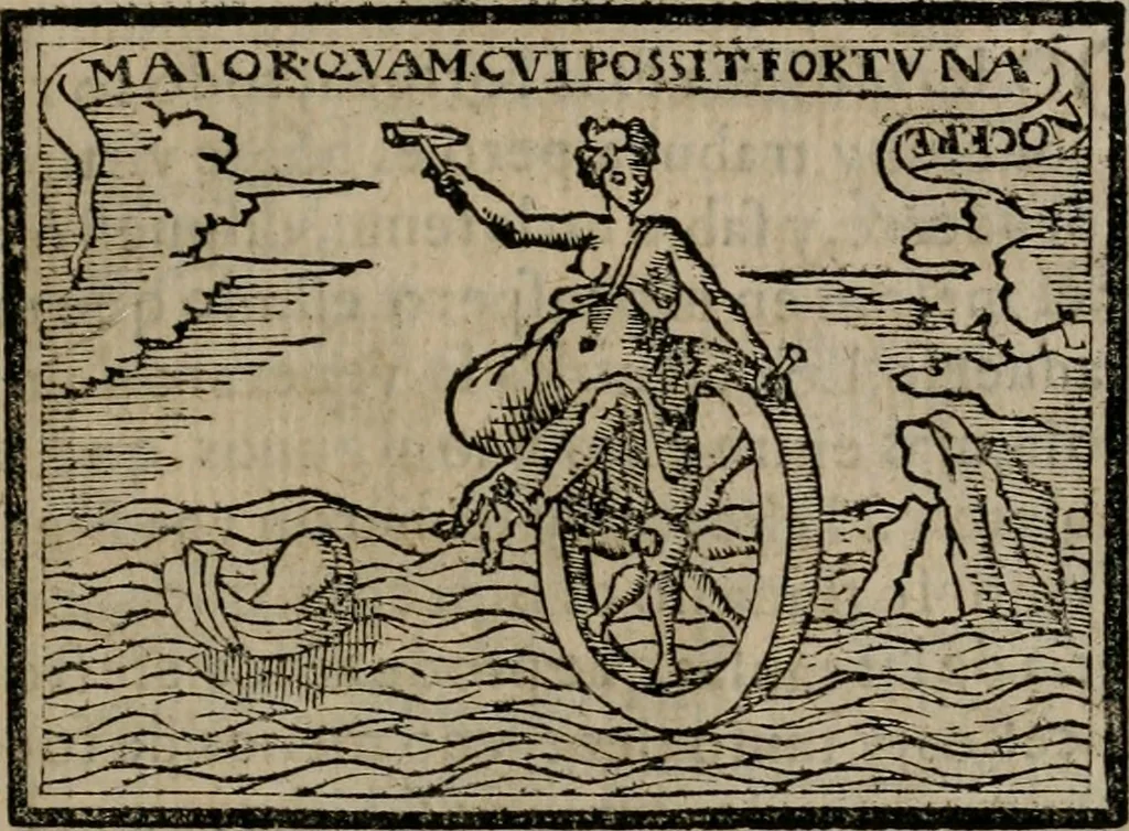 An illustration from Emblemas morales de Don Sebastian de Couarrubias Orozco ..., 1610, leaf 134