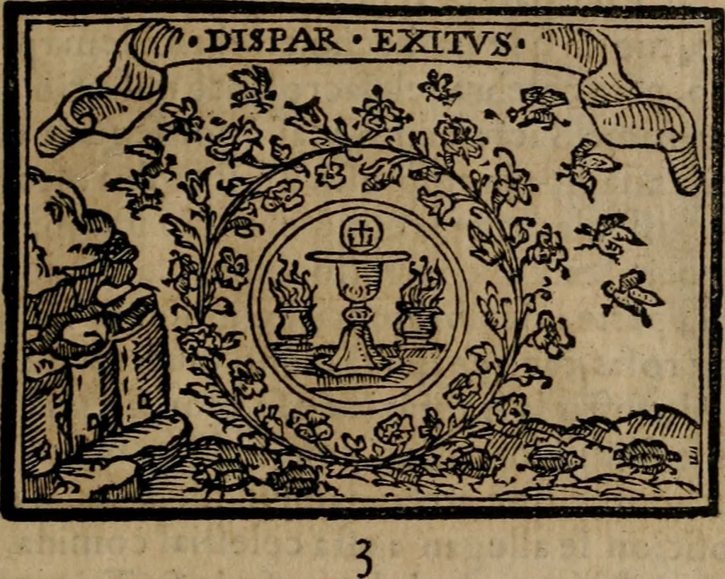An illustration from Emblemas morales de Don Sebastian de Couarrubias Orozco ..., 1610, leaf 14