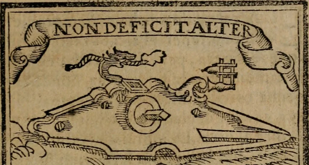 An illustration from Emblemas morales de Don Sebastian de Couarrubias Orozco ..., 1610, leaf 154