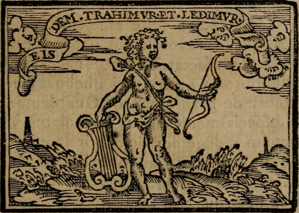 An illustration from Emblemas morales de Don Sebastian de Couarrubias Orozco ..., 1610, leaf 156