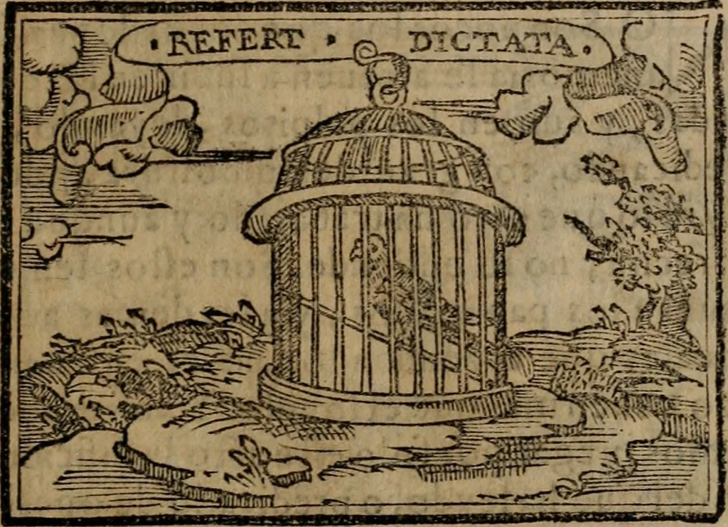 An illustration from Emblemas morales de Don Sebastian de Couarrubias Orozco ..., 1610, leaf 160
