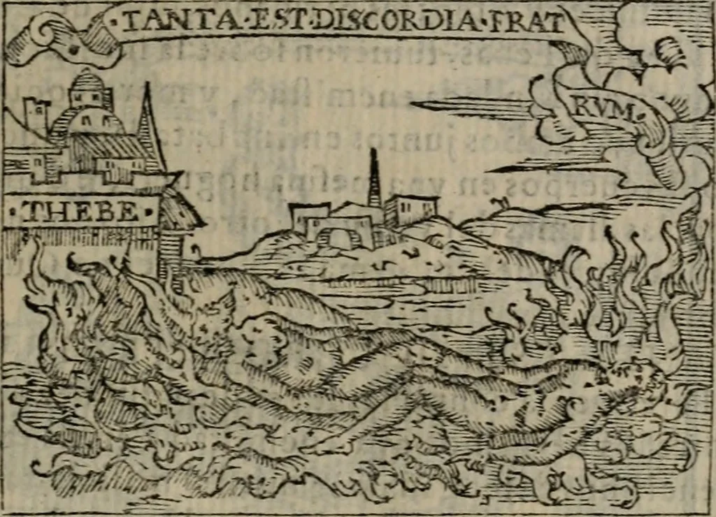 An illustration from Emblemas morales de Don Sebastian de Couarrubias Orozco ..., 1610, leaf 166