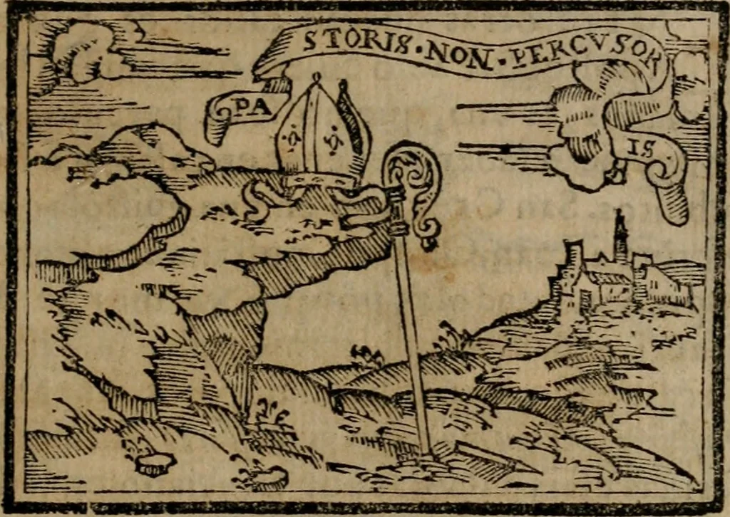 An illustration from Emblemas morales de Don Sebastian de Couarrubias Orozco ..., 1610, leaf 170
